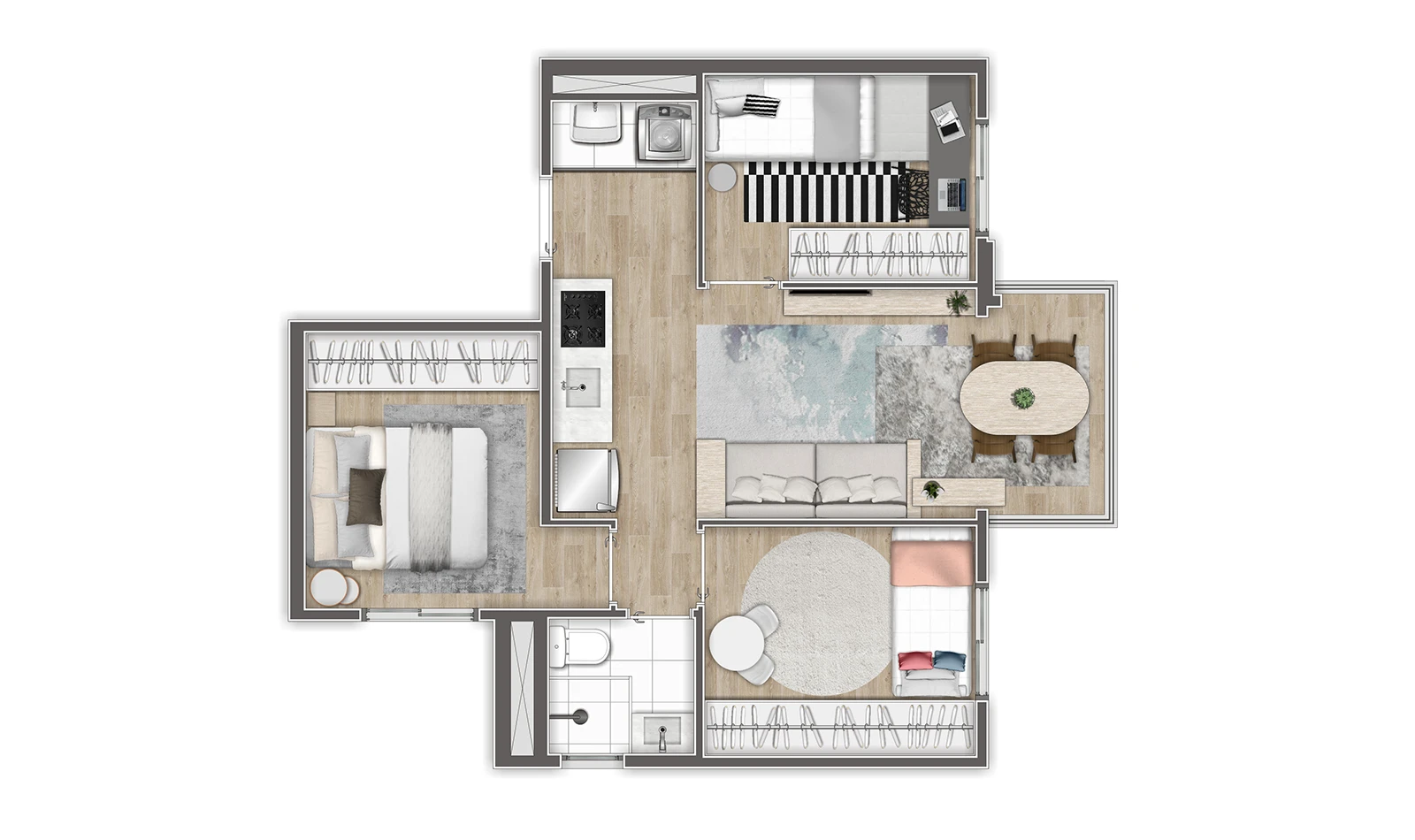 Planta 3 Dorms