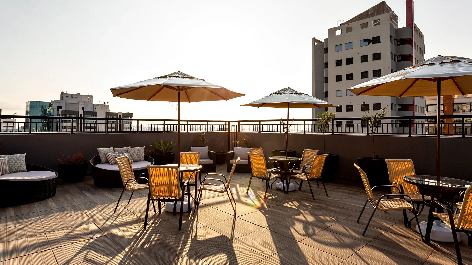 Sky Lounge na Cobertura